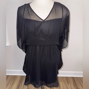 Express black shift dress
